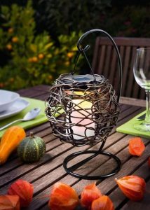 Stolová solárna lampa Korfu 1